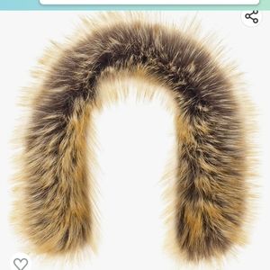 COPY - NEW! Gorgeous, lush, FSUX FUR TRIM for hood, buttons included. Ginger Fo…